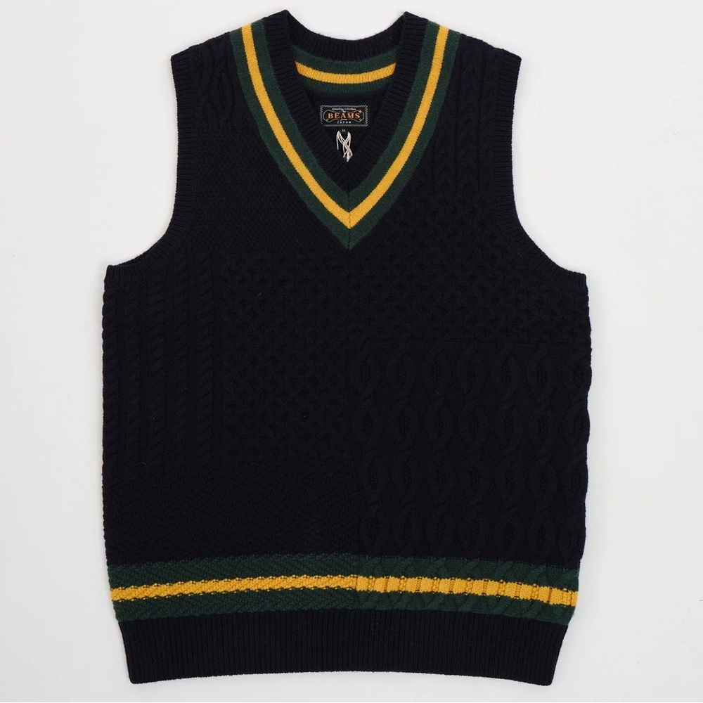 Beams Plus Navy Cricket Vest